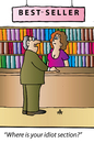 Cartoon: Bestseller (small) by Alexei Talimonov tagged books bestseller