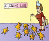 Cartoon: Cloning Lab (small) by Alexei Talimonov tagged cloning,lab