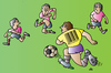 Cartoon: Football Barcode (small) by Alexei Talimonov tagged football,barcode