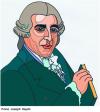 Cartoon: Franz Joseph Haydn (small) by Alexei Talimonov tagged composer musician music franz joseph haydn