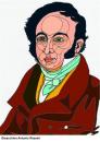Cartoon: Gioacchino Antonio Rossini (small) by Alexei Talimonov tagged composer,musician,music,gioacchino,antonio,rossini