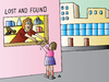 Cartoon: Lost And Found (small) by Alexei Talimonov tagged lost,found