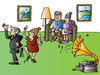 Cartoon: Old People Party (small) by Alexei Talimonov tagged party