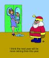 Cartoon: Santa (small) by Alexei Talimonov tagged santa,new,year