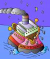 Cartoon: World Economy (small) by Alexei Talimonov tagged world,economy,financial,crisis