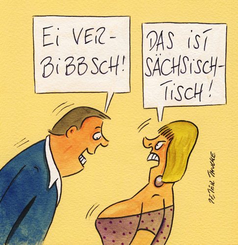 Cartoon: ei verbibbsch (medium) by Peter Thulke tagged sexismus,sexismus
