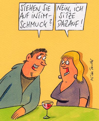 Cartoon: intimschmuck (medium) by Peter Thulke tagged schmuck,schmuck