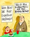 Cartoon: fastfood (small) by Peter Thulke tagged fastfood,fleischskandal,essen