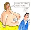Cartoon: geklingelt (small) by Peter Thulke tagged frauen