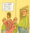 Cartoon: genug (small) by Peter Thulke tagged kinder,familie,ehe