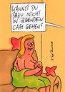 Cartoon: stillen (small) by Peter Thulke tagged stillen