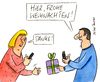 Cartoon: weihnachten2 (small) by Peter Thulke tagged weihnachten