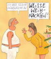 Cartoon: weisse weihnachten (small) by Peter Thulke tagged weihnachten