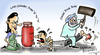 Cartoon: Indian politics (small) by mangalbibhuti tagged mangalbibhuti,aamaadmi,indianpolitics,upa,soniagandhi,manmohanshing,petrolprice,lpg,diesel,congress,political