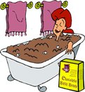 Cartoon: bath (small) by sa tagged crazy