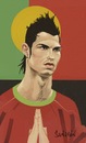Cartoon: Cristiano Ronaldo (small) by sanjuan tagged ronaldo