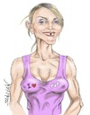 Cartoon: Madonna (small) by sanjuan tagged pop music spectacle