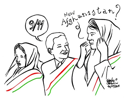 Cartoon: New Afghanistan? (medium) by Political Comics tagged afghanistan