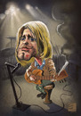 Cartoon: Curt Cobain (small) by elidorkruja tagged curt,cobain
