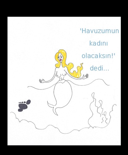 Cartoon: Denizkadini (medium) by adimizi tagged cizgi