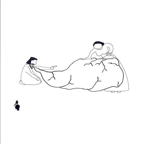 Cartoon: Housewife-2 (medium) by adimizi tagged cizgi