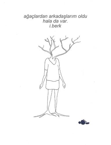 Cartoon: I have friends from the trees (medium) by adimizi tagged cizgi