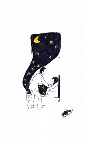 Cartoon: Night (medium) by adimizi tagged cizgi