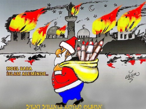 Cartoon: NOEL BABA (medium) by ugur demir tagged mmm