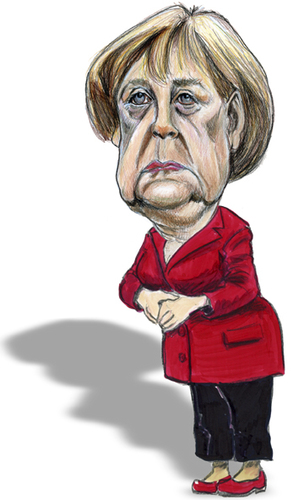 Cartoon: Angela Merkel (medium) by jean gouders cartoons tagged angela,merkel,jean,gouders