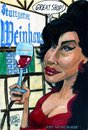 Cartoon: Ami Winehouse (small) by jean gouders cartoons tagged ami wine house jean gouders
