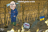 Cartoon: global grain crisis (small) by jean gouders cartoons tagged putin,ukrain,war,global,grain,crisis
