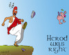 Cartoon: A great History lesson (small) by mmon tagged herod,children,school,teachers