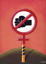 Cartoon: Stop masculine violence (small) by lloyy tagged stop,violence,women