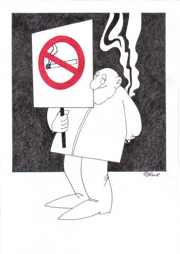 Cartoon: stop smoking (medium) by ruditoons tagged rauchverbot,