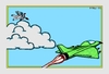 Cartoon: Ambush (small) by srba tagged cupid airplane clouds
