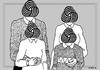 Cartoon: Cloned Family (small) by srba tagged family,cloning,woolmark