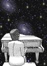 Cartoon: Imagine - Across the Universe (small) by srba tagged the beatles lennon rock music imagine universe