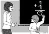 Cartoon: Teaching (small) by srba tagged teaching,education,mathematic,love