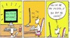 Cartoon: Hamish has a brand new friend!. (small) by noodles cartoons tagged hamish,computer,facebook,friend