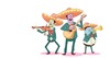 Cartoon: Mariachi (small) by MonitoMan tagged mariachi