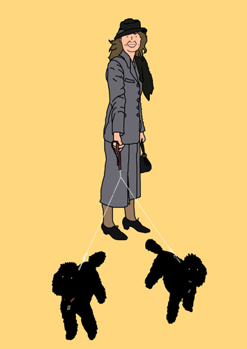 Cartoon: Susie (medium) by bernieblac tagged susie