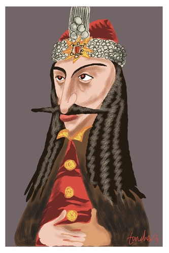 Cartoon: Vlad Dracula (medium) by Bravemaina tagged dracula