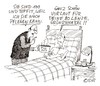 Cartoon: 80 pflegt 100 (small) by Christian BOB Born tagged jung,alt,pflege,notstand,zukunft