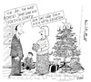 Cartoon: Kein Geschenk (small) by Christian BOB Born tagged weihnachten familie geschenke
