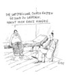 Cartoon: Muß ja nich... (small) by Christian BOB Born tagged fasten,gesundheit,hunger,arzt,patient