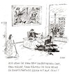 Cartoon: Saubermachen (small) by Christian BOB Born tagged büro geschäft partner killer knarre mafia putzfrau