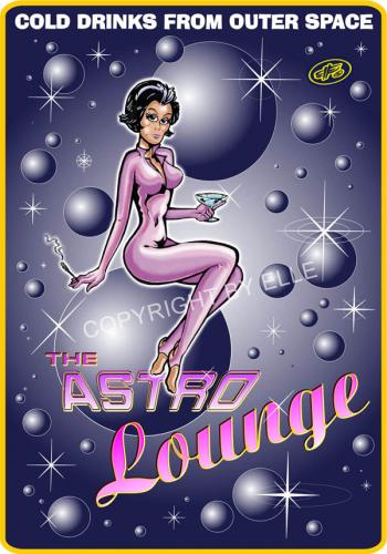 Cartoon: astro lounge (medium) by elle62 tagged launge,astro