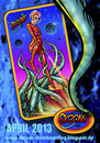 Cartoon: Kill the Beast Board-Graphics (small) by elle62 tagged spacegirl,octupus,skateboards,pin,up