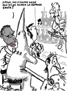 Cartoon: semana santa (small) by David Goytia tagged racismo,semana,santa,equivoco