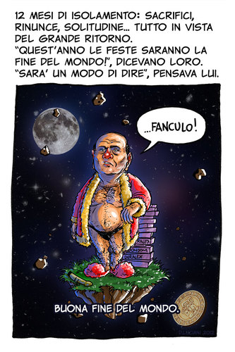 Cartoon: End of the World (medium) by DanLucifer tagged end,of,the,world,berlusconi